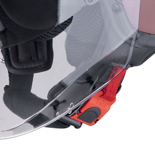 Scorpion Exo City II Riva Brown Silver + Exo-Com Link-1 Bluetooth kit