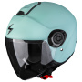 Casque Open Face Scorpion Exo City II Solid Matt Mint