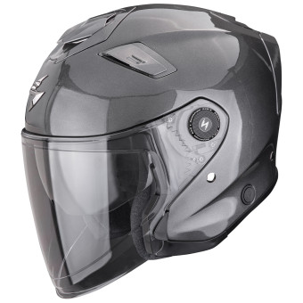 Open Face Scorpion Exo GT Jet Solid Metal Grey