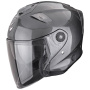 Casque Open Face Scorpion Exo GT Jet Solid Metal Grey