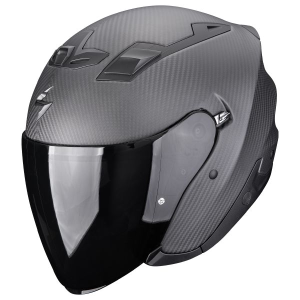 Open Face Scorpion Exo Z1 Carbon Matt Black