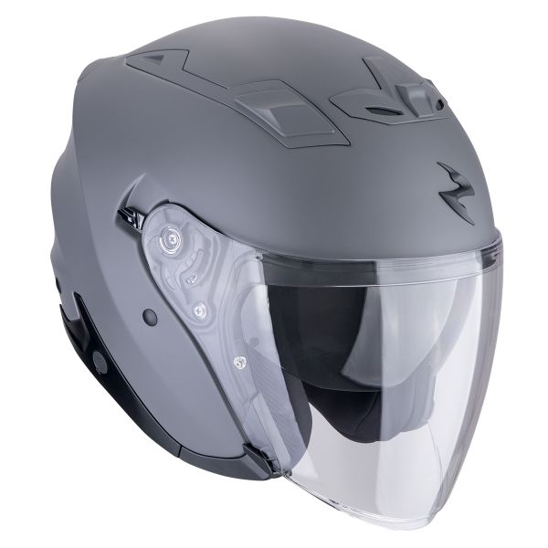 Scorpion Exo Z1 Cement Grey Matt + Exo-Com Link-1C Bluetooth Kit