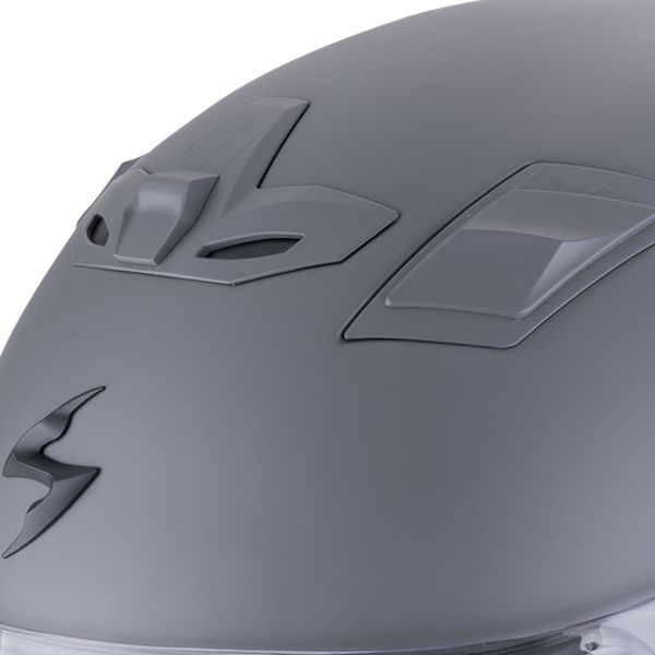 Scorpion Exo Z1 Cement Grey Matt + Exo-Com Link-1C Bluetooth Kit