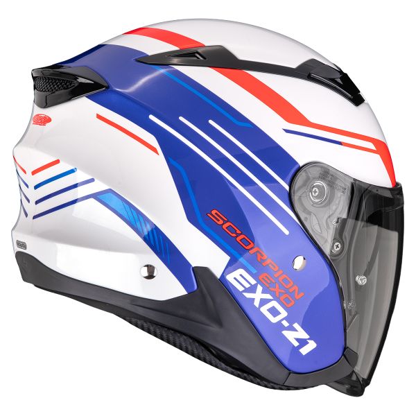 Scorpion Exo Z1 Prymus White Blue Red