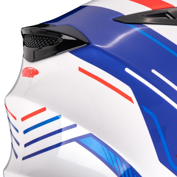 Scorpion Exo Z1 Prymus White Blue Red
