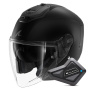 Casque Open Face Shark RS JET Blank Mat KMA + Kit Bluetooth BT Mini