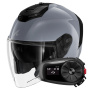 Casque Open Face Shark RS JET Blank S05 + Kit Bluetooth 5S Solo