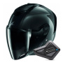 Casque Open Face Shark RS JET Carbon Blank DKD + Kit Bluetooth BT Mini
