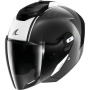 Casque Open Face Shark RS JET Carbon Blank DWK