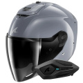 Pack RS JET Carbon Dark Shadow S05 + Kit Bluetooth Sena for Shark Solo