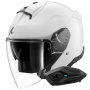 Casque Open Face Shark Skwal Jet Blank W05 + Kit Bluetooth Sena for Shark