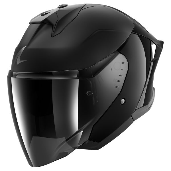 Open Face Shark Skwal Jet Cup Dark Shadow Dual BLK