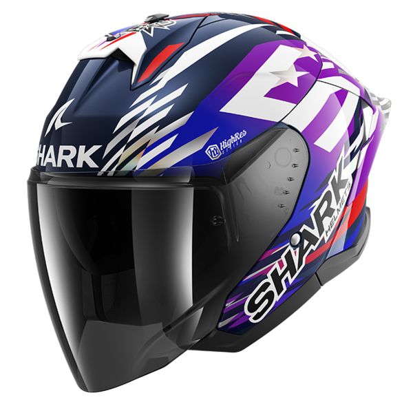 Open Face Shark Skwal Jet Cup Replica Zarco Signature 2026 BVU