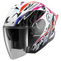 Casque Open Face Shark Skwal Jet Cup Speed-Fancy KWO