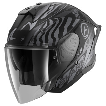 Open Face Shark Skwal Jet Cup Speed-Fancy Mat KAS