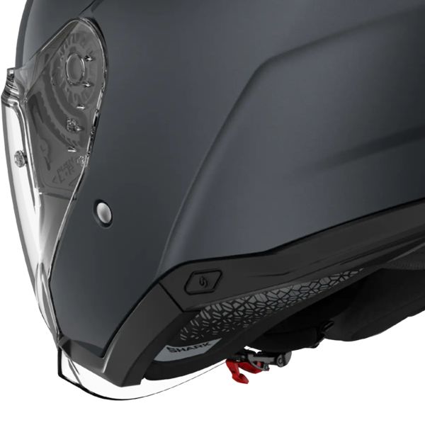 Shark Skwal i3 Jet Blank A05 + Kit Bluetooth Sena for Shark