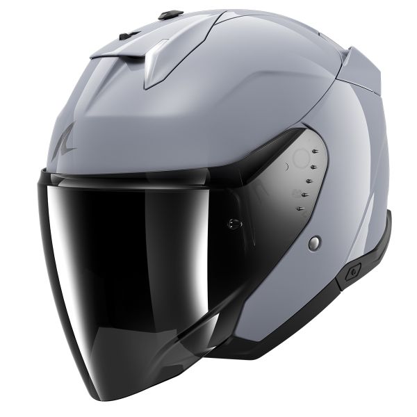 Open Face Shark Skwal i3 Jet Dark Shadow S05