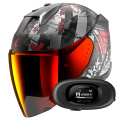 Pack Skwal i3 Jet Hellcat Mat KUR + Kit bluetooth 5R Lite Solo