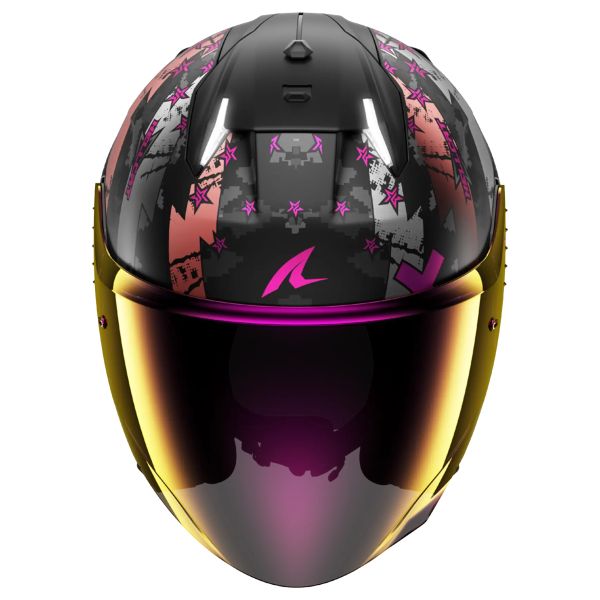 Shark Skwal i3 Jet Hellcat Mat KUV + Kit Bluetooth Lokui K30