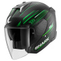 Casque Open Face Shark Skwal I3 Jet Light-Blur Mat KGW