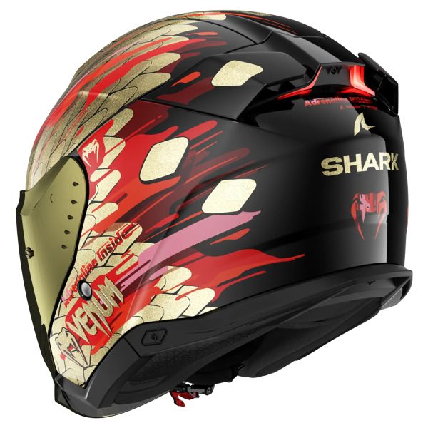 Shark Skwal i3 Jet Venum KRQ + Kit Bluetooth BT Mini