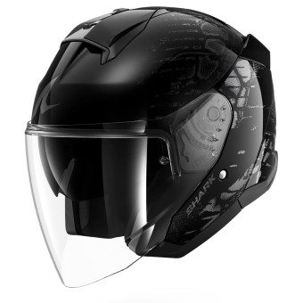 Open Face Shark Skwal Jet Reptaia KAA