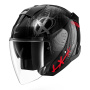 Casque Open Face Shark Skwal Jet Shiever KAR