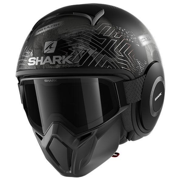 Open Face Shark Street Drak Krull Mat KAA