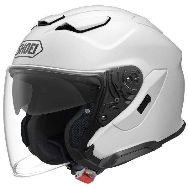 Shoei J-Cruise 3 White + Intercom Sena SRL-03