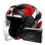 Casque Open Face Shoei J-Cruise 3 Whizzy TC-1 + Intercom Sena SRL-03