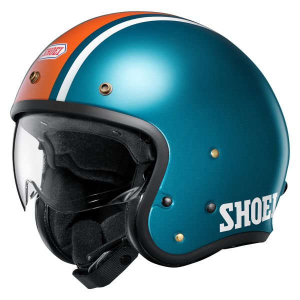Open Face Shoei J.O2 Aventure TC-2 Open Face Shoei J.O2 Aventure TC-2