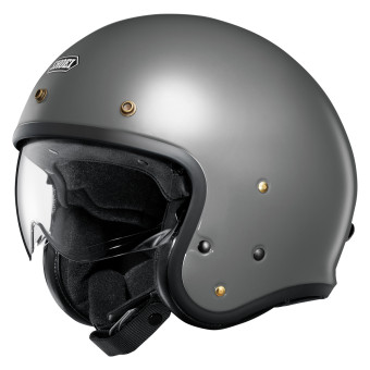 Open Face Shoei JO2 Basalt Grey