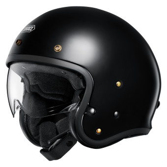 Open Face Shoei JO2 Black