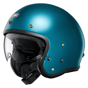 Open Face Shoei JO2 Laguna Blue