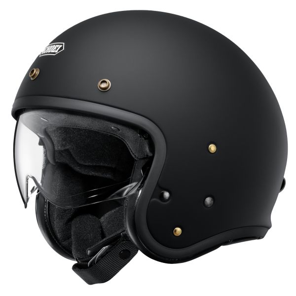 Open Face Shoei J.O2 Matt Black Open Face Shoei J.O2 Matt Black