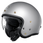 Casque Open Face Shoei J.O2 Matt Light Silver