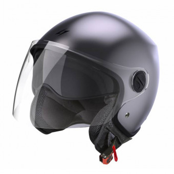 Open Face Stormer Ace Titanium Grey Matt