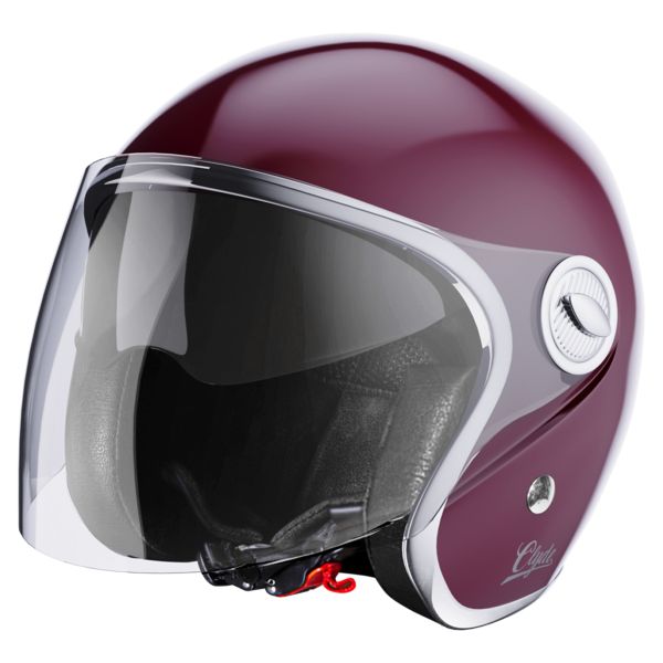 Open Face Stormer Clyde Burgundy Glossy Open Face Stormer Clyde Burgundy Glossy