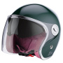 Casque Open Face Stormer Clyde English Green Glossy