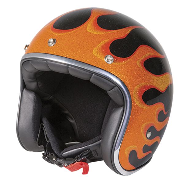 Helmet Stormer Pearl Fire Orange Metal Glossy at the best price iCasque