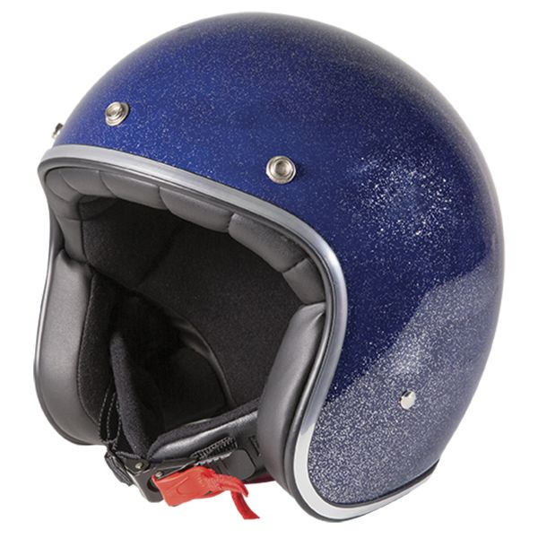 Open Face Stormer Pearl Glitter Navy Blue Glossy