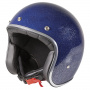 Casque Open Face Stormer Pearl Glitter Navy Blue Glossy