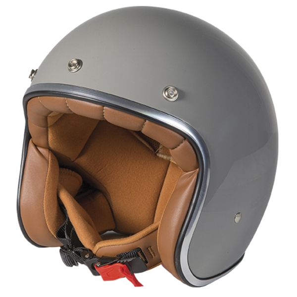 Open Face Stormer Pearl Nardo Grey Glossy