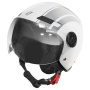 Casque Open Face Stormer Ride Path White Pearly