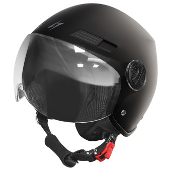 Casque Open Face Stormer Ride Solid Black Matt Casque Open Face Stormer Ride Solid Black Matt