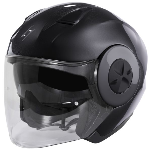 Open Face Stormer Trend Black Metal Pearly