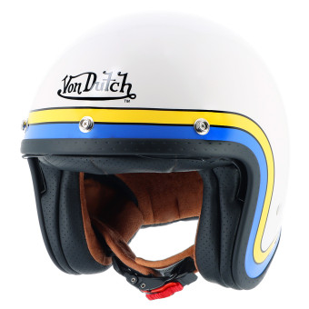 Open Face Von Dutch Big Eye Beige Blue Yellow