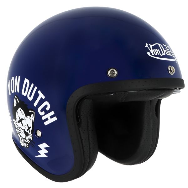 Open Face Von Dutch Logo Blue