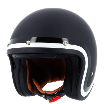 Open Face Von Dutch Long Way Black White Black