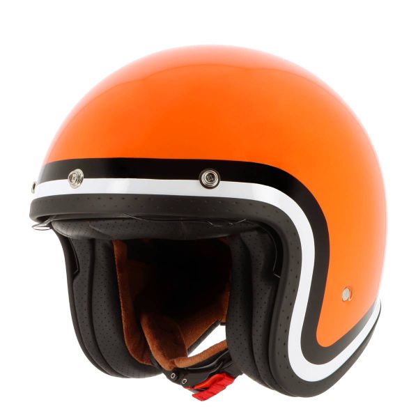 Open Face Von Dutch Long Way Orange White Black